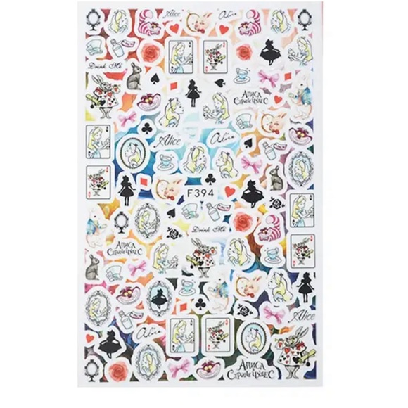 Other - $1 ALICE NAIL STICKERS. NEW. $1 WITH ANY $10 ORDER OR MORE